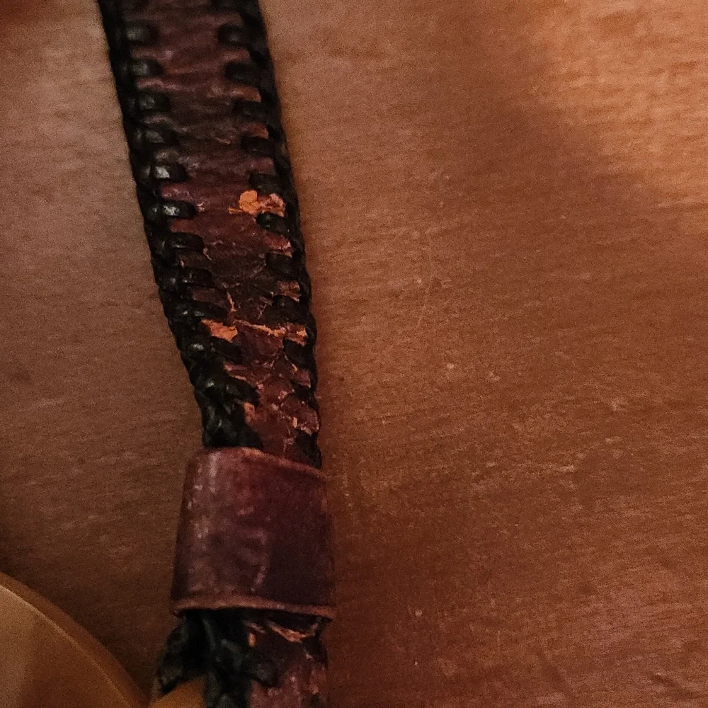 Vintage 1920s Elegant Brown Leather Handbag - Picture 6 of 12